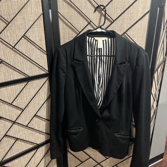 White House Black Market Jackets & Blazers - White House Black Market Stretchy Black Blazer Jacket - Sz 14
